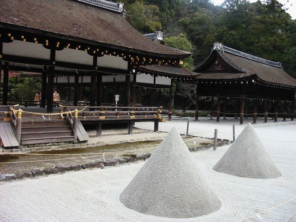 上賀茂神社 立砂