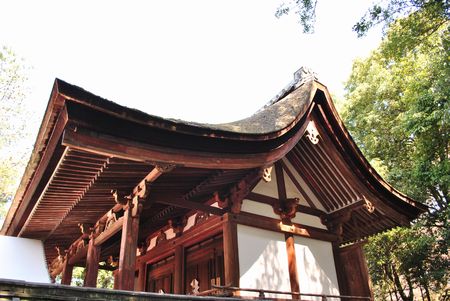 宇治神社　三間社流造り