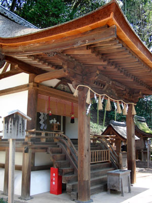 宇治上神社 春日社