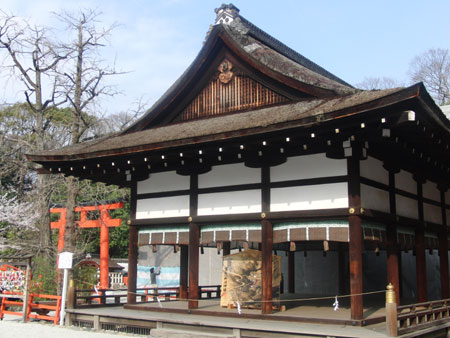 下鴨神社　橋殿