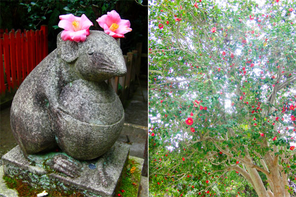 大豊神社 狛ねずみ