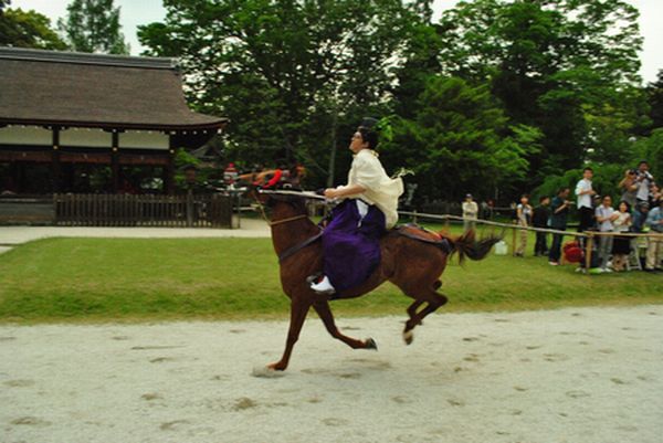 葵祭　走馬の儀