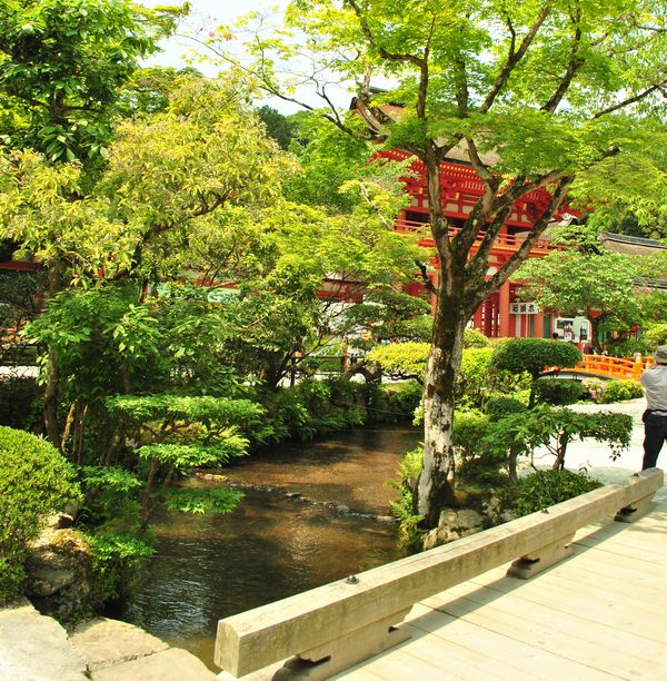 上賀茂神社　ならの小川