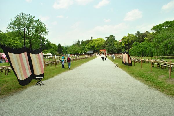 上賀茂神社　参道