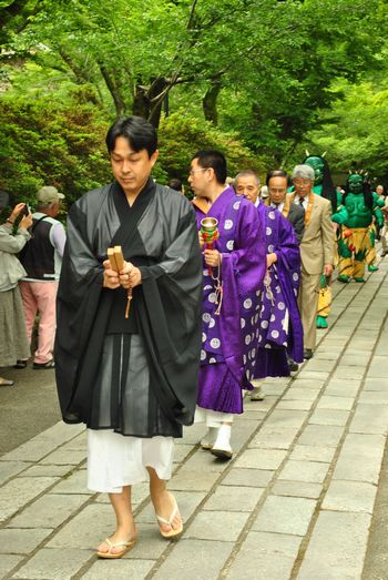 石山寺　青鬼　参道