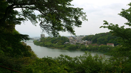 石山寺　景色