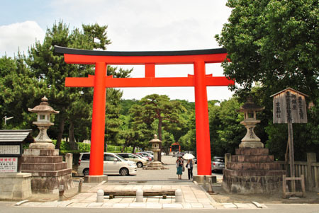 吉田神社　一の鳥居