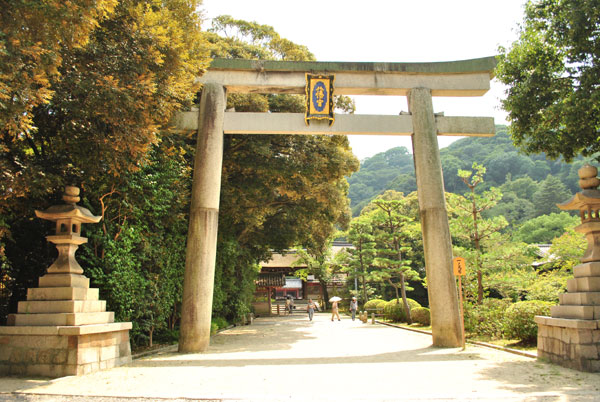 石清水八幡宮　第一鳥居