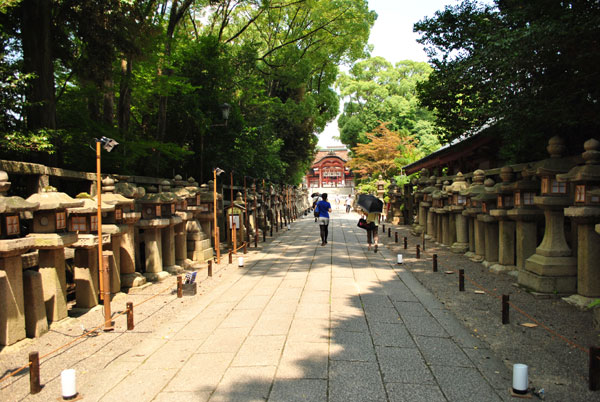 石清水八幡宮　参道