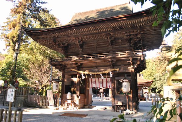 御上神社　楼門