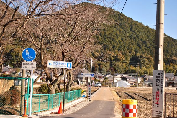 三上山 登山道