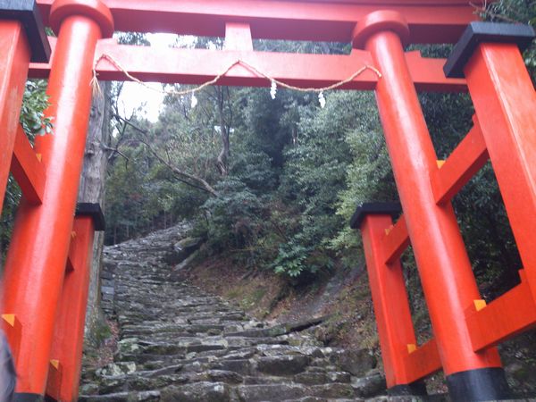 神倉神社　階段