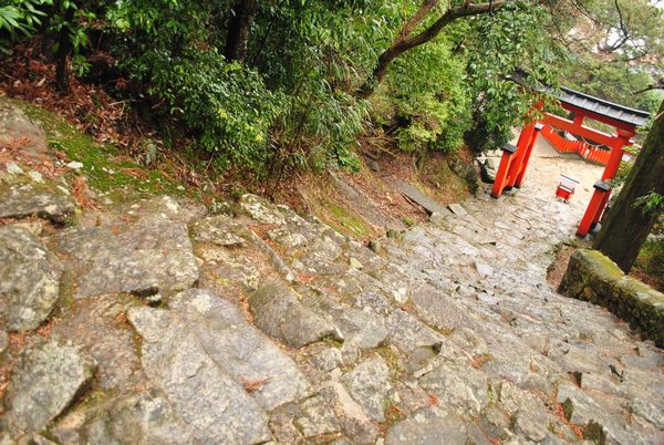 神倉神社　階段