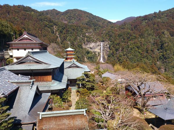 青岸渡寺 眺め