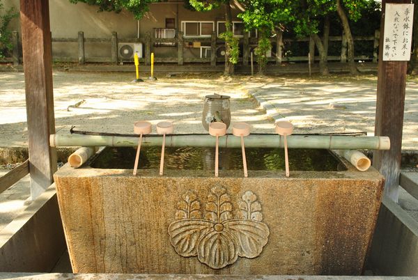 豊国神社　手水舎