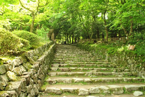 百済寺　石垣