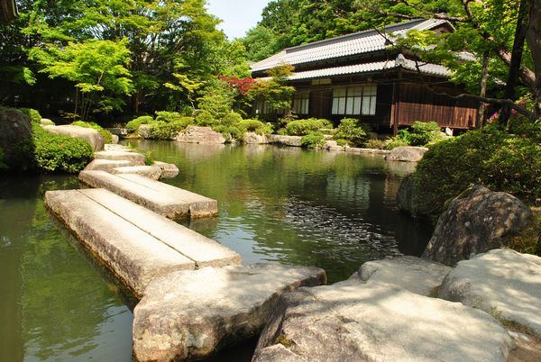 百済寺　庭園