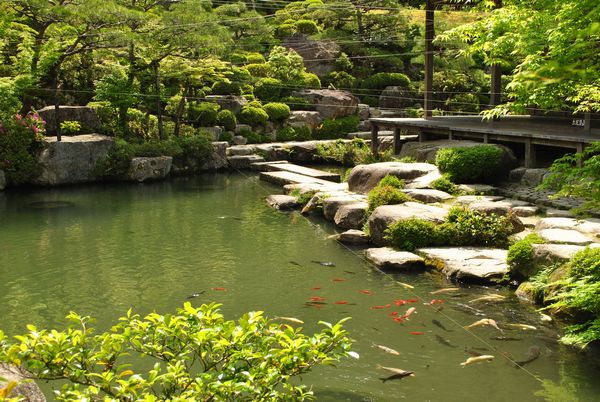 百済寺　庭園