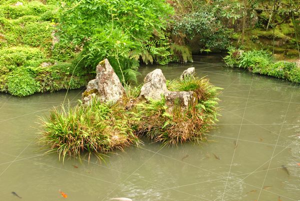 蓬莱庭　鶴島