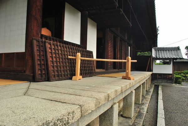 聖衆来迎寺　本堂　縁側