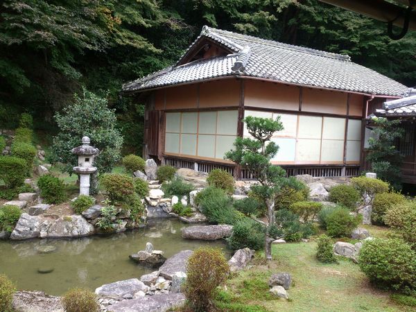 西教寺　庭園