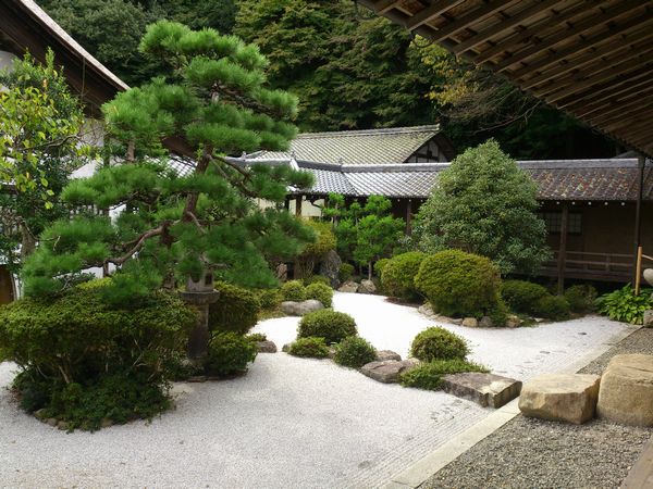 西教寺　庭園