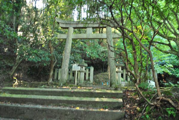 新羅三郎　鳥居