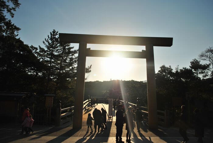 皇大神宮 鳥居