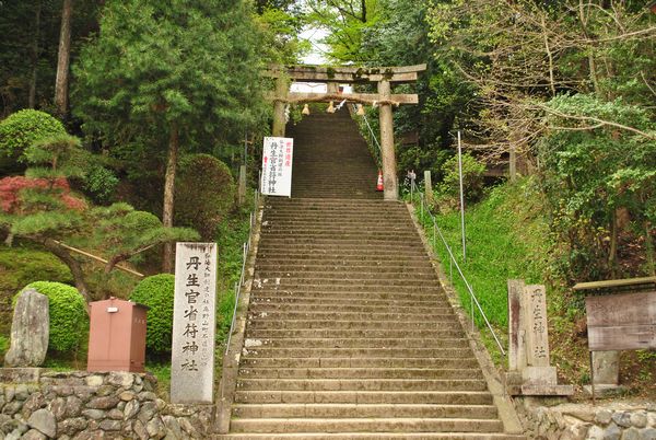 丹生官省符神社　階段