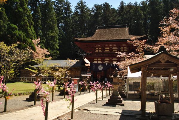 丹生都比売神社　楼門