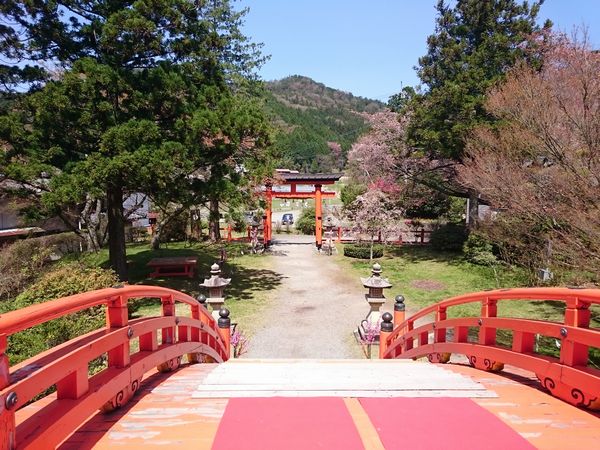 丹生都比売神社　太鼓橋