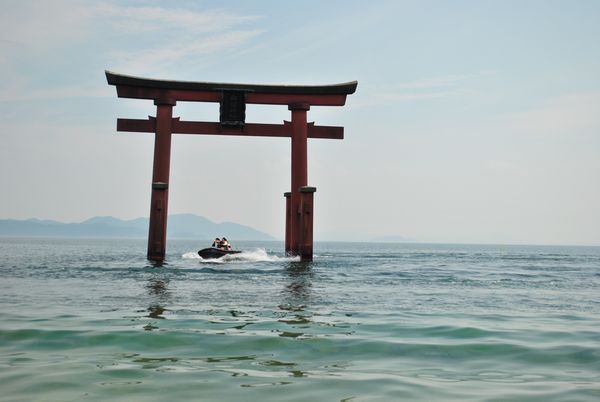 白鬚神社　ジェットスキー