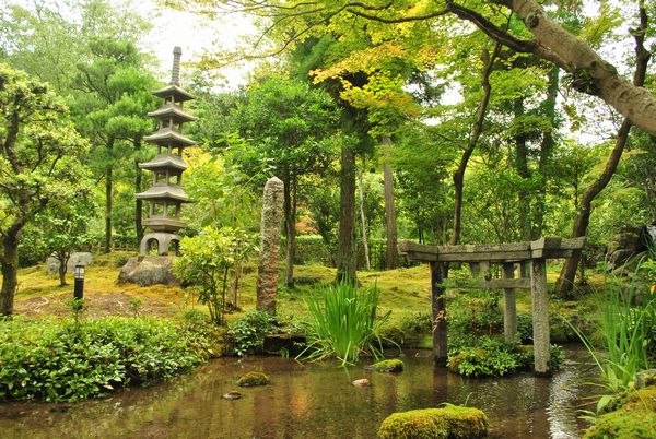 大寧軒　三柱鳥居