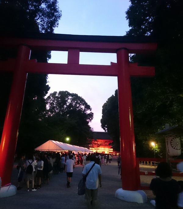 下鴨神社　鳥居