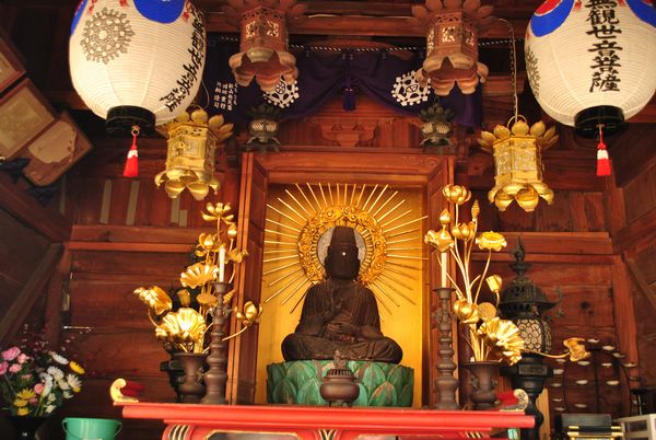 竹蓮寺　宝冠阿弥陀如来