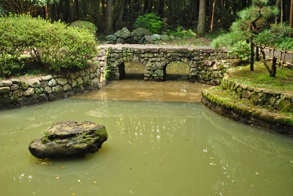 大麻比古神社　メガネ橋