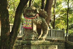 大麻比古神社　獅子