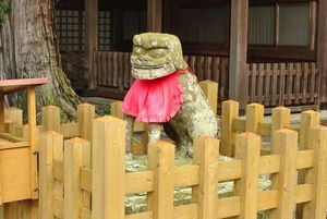 大麻比古神社　獅子