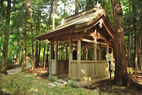 大麻比古神社　奥宮遥拝所