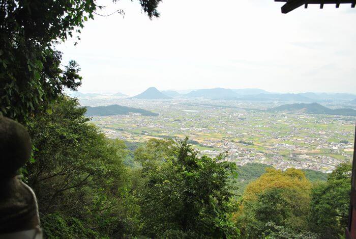 こんぴらさん　奥社　景色