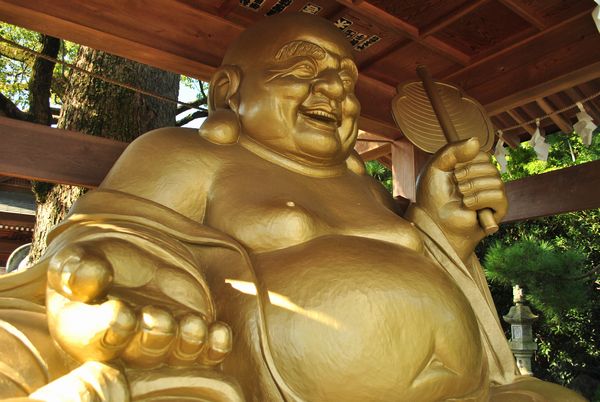 田村神社　お迎え布袋尊