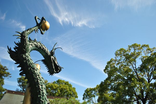 田村神社　竜