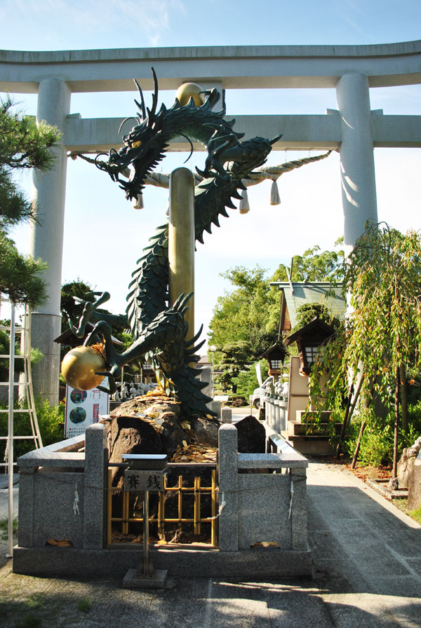 田村神社　金龍