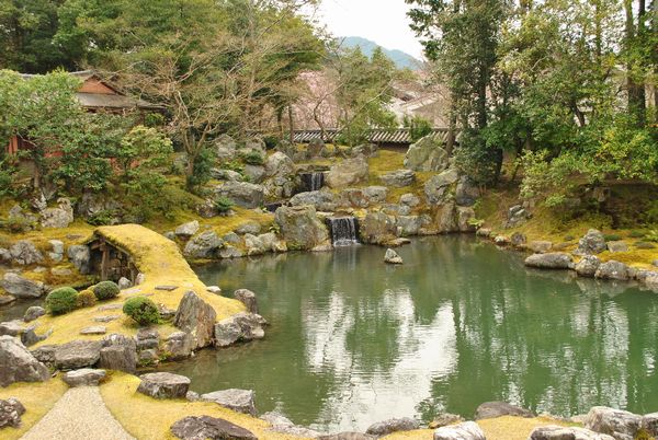 三宝院庭園　滝