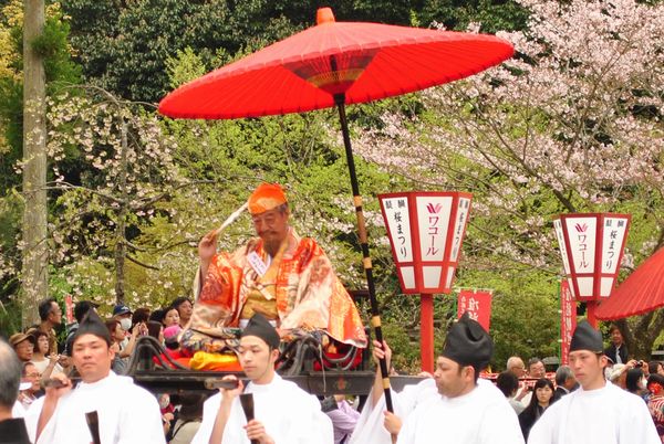 醍醐寺　花見行列