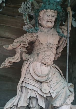 粉河寺　四天王　持国天