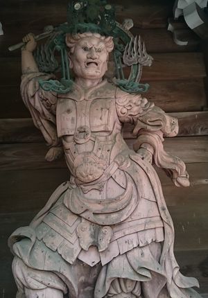 粉河寺　四天王　増長天