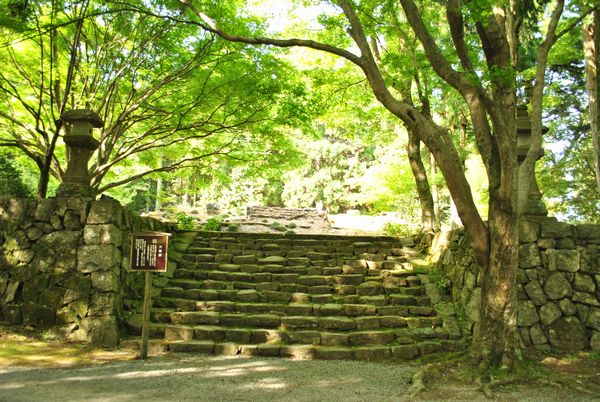 播州清水寺　多宝塔の跡