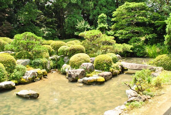 穴太寺　庭園