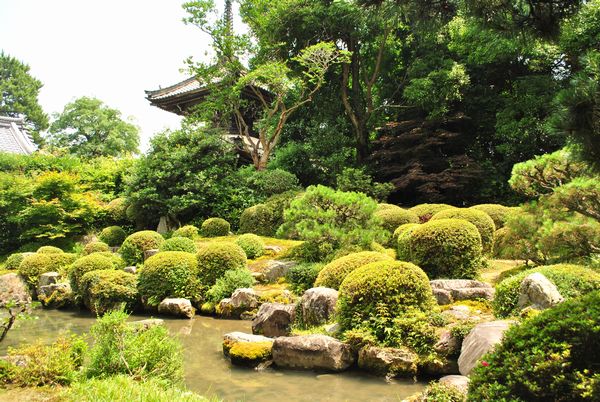 穴太寺　庭園